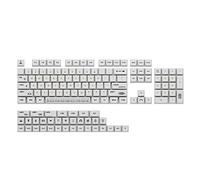 Lisher - Práctica para personalizar 137 teclas PBT Keycaps portátil útil para DIY sublimación mecánica Keycap, D