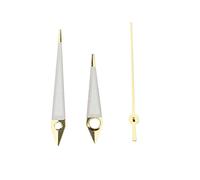 Lisher - Reloj con agujas doradas, reloj verde superluminoso, adecuado para NH35, NH36 Movimiento A, Dorado