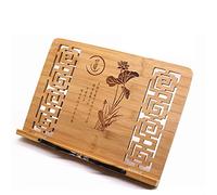 LISHEUK Atril de Mesa Plegable: diseño Hueco portátil para portátiles, Libros y Documentos, Ideal para Leer, presentaciones y música.