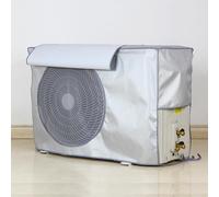 LISHEUK Cubierta para Unidad Exterior de Aire Acondicionado: Impermeable, Resistente a los Rayos UV y al Polvo, para Aires acondicionados de Pared, Unidades con conductos y Equip