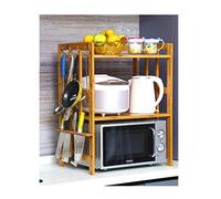 LISHEUK Estante Organizador de Cocina Multicapa para Horno microondas, condimentos, Almacenamiento (Altura Ajustable), Color: 72 cm de Alto, 38 cm de Ancho x 55 cm de Largo.