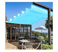 LISHEUK Toldo retráctil para Vela de Sombra - Cubierta Impermeable para Exteriores para pérgola, terraza, Patio y Porche - Kit de Repuesto con Cable Deslizante - Material de Poli