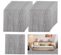 LISHINE Paquete de 36 azulejos de vinilo autoadhesivos impermeables de 12 x 12 pulgadas, para cocina, comedor, baño, cubierta de 40 pies cuadrados