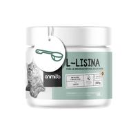 Lisina para Gatos en Polvo 250g, Con Cucharita, Para El Sistema Inmune, Las Defensas Naturales y La Función Respiratoria - Suplemento Natural de Aminoácidos Esenciales para Todas las Razas, Sin Gluten