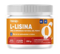 Lisina para Perros en Polvo 250g, Con Cucharita, Para el Sistema Inmune, las Defensas Naturales y la Función Respiratoria- Suplemento Natural de Aminoácidos Esenciales para Todas las Razas, Sin Gluten