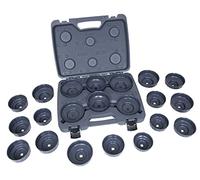 Lisle 61460 H.D. Juego de llaves de tapa de extremo, 21 piezas.