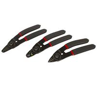Lisle 68700 Mini Bande/Cut/Crimp Set, 3 pièces, Lot de 1