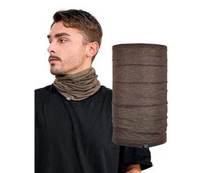 Liso Jersey Algodón Mezclado Suave Multifuncional Cuello Calentador Gaiter Headwear Bufanda a prueba de viento Tubo Snood Deportes de Invierno Cara Cubiertas