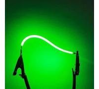 LISOCLU 3V Filamento Flexible 38Mm 60Mm 80Mm 95Mm 130Mm 145Mm 185Mm 255Mm 300Mm 450Mm Filamento Led Bombilla De Filamento Led Diodo De Cuentas Accesorios De Luz 450Mm Filamento Flexible-Luz Verde-3V