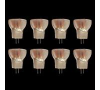 LISOCLU Lámpara halógena eficiente GZ4-¡Ilumina tu hogar con la mejor bombilla halógena! Perfecto adecuado como GZ4 MR-8 pequeño faro para una iluminación precisa!(8pcs)(5W/12V)