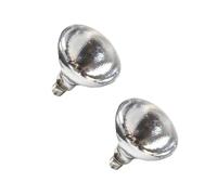 LISOCLU ¡Reptil lámpara de calefacción criadora base E27 220V 100W 150W 200W 250W 275W, temperatura de color 2428K longitud de onda 600-1400nm calefacción bombillas! 2pcs(150w/d)