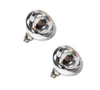 LISOCLU ¡Reptil lámpara de calefacción criadora base E27 220V 100W 150W 200W 250W 275W, temperatura de color 2428K longitud de onda 600-1400nm calefacción bombillas! 2pcs(200w/C)