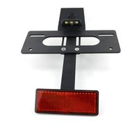 LISROEU Compatible con Benelli para TNT para 125 para 135 2017-2022 Kit Eliminador De Guardabarros Trasero para Motocicleta Soporte De Matrícula con Luz