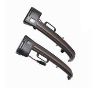 LISROEU Compatible con Peugeot para 308 SW 2013 2014 2015 2016-2019 Luces Intermitentes De Espejo Lateral Lámparas De Señal De Giro De Flujo Secuencial OEM: 1610708280 Espejo Luz Señal de Giro(Black)