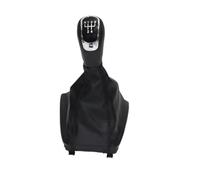 LISROEU Compatible con Skoda para Superb 2 II para MK2 2008 2009 2010 2011 2012 2013 Pomo De Cambio De Marchas Palanca De Cambios Manija De Caja De Cambios pomo Palanca Cambios(5Speed)