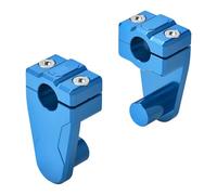 LISROEU Elevadores Manillar Compatible con Yamaha para Banshee 350 para YFZ350 1987-2001 1PE-F6111-00-00 Elevadores De Manillar De 7/8" Repuesto para ATV(Blue)