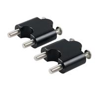 LISROEU Elevadores Manillar Compatible con Yamaha para Raptor 700 2013-2022 para 700R 2017 2018 2019 2020 2021 2022 Abrazadera Elevada Manillar De Motocicleta Extensible Elevador De Montaje(Black)