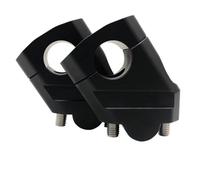 LISROEU Elevadores Manillar para NC700X para NC750X para CBF600S Elevadores De Montaje De Manillar Motocicleta De 22 Mm 7/8" Adaptador Montaje Abrazadera De Manillar De Motocicleta Accesorio(Black)