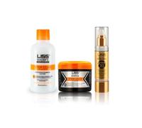 Liss Expert Alisado Células Madre 250ml + Divine Oil 50ml + Shampoo Stem Cells 250ml