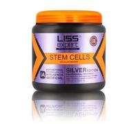 Liss Expert Alisado Células Madre Edición Silver 1000ml (Extra Grande) - Con Pigmentos Correctores Anti-Amarillo, Alisado, Nutrición Profunda y Brillo para Cabellos Rubios