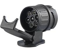 LISSEK Adaptador para coches y remolques de 13 pines a 7 polos de enganche de remolque de coche de 13 pines a remolque de 7 pines para coche, portabicicletas, furgonetas, caravanas