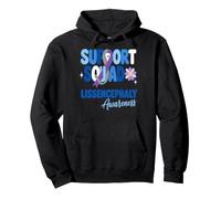 Lissencephaly Awareness Support Squad Rare Disease Supporter Sudadera con Capucha