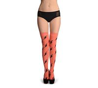 LissKiss Thunder On Chestnut Pink - Over The Knee Socks - Rosa Calcetines hasta la rodilla Talla unica (37-42)