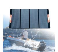 Lissontine 200w Panel Solar Portátil, USB-A Y USB-C, Panel Solar Plegable con Concentrador De Energía Extraíble, Ip67, Paneles Solares Resistentes a La Intemperie para Camping, Exteriores 200W