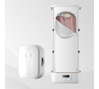 Lissontine 900W Secadora Portátil De Ropa Diseño Plegable Armario Vapor,Planchadora Automática Vapor para Eliminación Arrugas,para Lavandería,Apartamentos Y Viajes,Habitación De Hotel