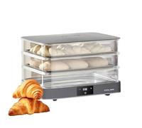 Lissontine Cámara De Fermentación Máquina Fermentación Masa Fermentador Eléctrico 40l para Pan Y Pizza, Caja De Levado Profesional con Temperatura Uniforme Y Función De Mantenimiento De Calor