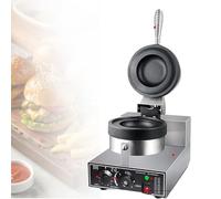 Lissontine Máquina De Hamburguesas Y Máquina para Helados, Wafflera Multifuncional con Doble Cara, Temporizador 0-5 Minutos Y Temperatura Ajustable 50-300 °c Single
