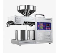 Lissontine Prensa De Aceite Eléctrica Trituradora De Aceitunas 820 W, Máquina para Exprimir El Aceite, Temperatura Ajustable 40-240 °c, Automática Trituradora De Aceite, Cacahuetes Home820W