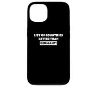 List Of Countries Better Than Germany Carcasa para iPhone 13