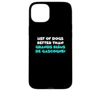 List Of Dogs Better Than Grands Bleus de Gascogne Carcasa para iPhone 15 Plus