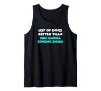 List Of Dogs Better Than New Guinea Singing Dogs Camiseta sin Mangas