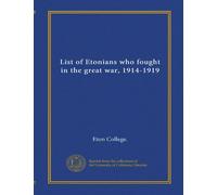 List of Etonians who fought in the great war, 1914-1919