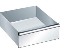 LISTA | Cajón | para armario ancho x profundidad 1023 x 725 mm | capacidad de carga 200 kg | altura frontal 100 mm | azul claro.