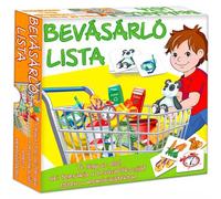 Lista de compras - juego de mesa en húngaro