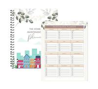 Lista de control de limpieza - libro de alquiler del inquilino local | Con calendario de etiquetas de categoría de registro versátil para la gestión de la nueva casa de alquiler en residencia