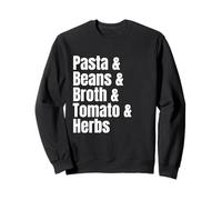 Lista de Ingredientes de Pasta e fagioli Receta Divertida Sudadera