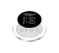 Lista de la Compra Alimentar 5000 Personas 2 Peces 5 Panes De Pan PopSockets PopGrip para MagSafe