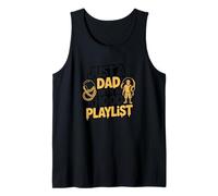 Lista de reproducción Dad Life with a Hood Camiseta sin Mangas