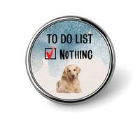Lista de tareas pendientes Nada Berner Sennenhund Paquete de pines de perro Regalo para dueño de perro Pin de solapa Botones de jeans Pins de botón de cachorro de animal Insignias divertidas de ani