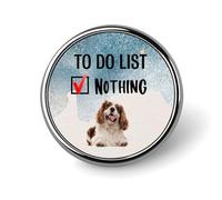 Lista de tareas pendientes Nada Berner Sennenhund Paquete de pines de perro Regalo para dueño de perro Pin de solapa Botones de jeans Pins de botón de cachorro de animal Insignias divertidas de ani