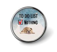Lista de tareas pendientes Nada Berner Sennenhund Paquete de pines de perro Regalo para dueño de perro Pin de solapa Botones de jeans Pins de botón de cachorro de animal Insignias divertidas de ani