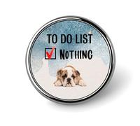 Lista de tareas pendientes Nada Berner Sennenhund Paquete de pines de perro Regalo para dueño de perro Pin de solapa Botones de jeans Pins de botón de cachorro de animal Insignias divertidas de ani
