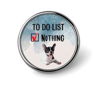 Lista de tareas pendientes Nada Berner Sennenhund Paquete de pines de perro Regalo para dueño de perro Pin de solapa Botones de jeans Pins de botón de cachorro de animal Insignias divertidas de ani