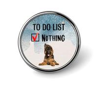 Lista de tareas pendientes Nada Berner Sennenhund Paquete de pines de perro Regalo para dueño de perro Pin de solapa Botones de jeans Pins de botón de cachorro de animal Insignias divertidas de ani