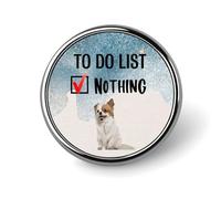 Lista de tareas pendientes Nada Berner Sennenhund Paquete de pines de perro Regalo para dueño de perro Pin de solapa Botones de jeans Pins de botón de cachorro de animal Insignias divertidas de ani