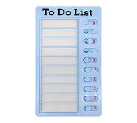 Lista de verificación de asuntos diarios Tableros de notas de montaje en pared Tablero de lista de verificación ajustable portátil para Hogar Cuidado de personas mayores Lista de tareas Pad Lindo
